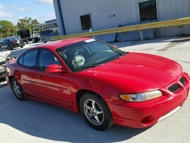 1G2WP52K9YF151823 - 2000 PONTIAC GRAND PRIX RED photo 1