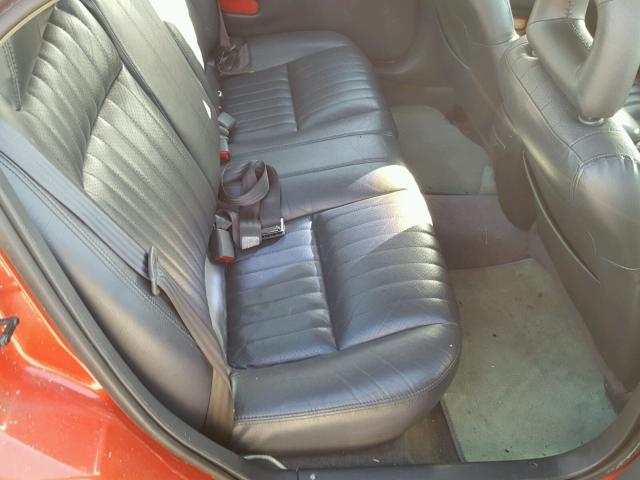 1G2WP52K9YF151823 - 2000 PONTIAC GRAND PRIX RED photo 6