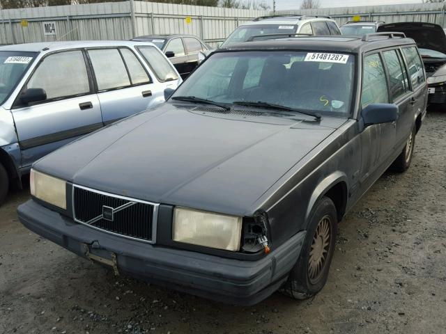 YV1JW8614S3157057 - 1995 VOLVO 940 GRAY photo 2