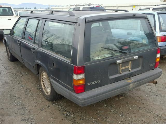 YV1JW8614S3157057 - 1995 VOLVO 940 GRAY photo 3