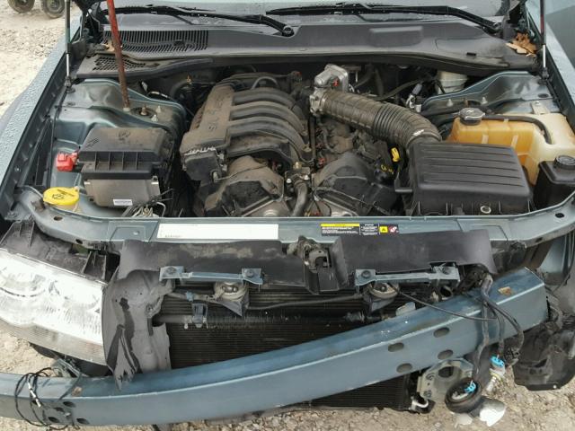 2C3JA43R55H511584 - 2005 CHRYSLER 300 GREEN photo 7