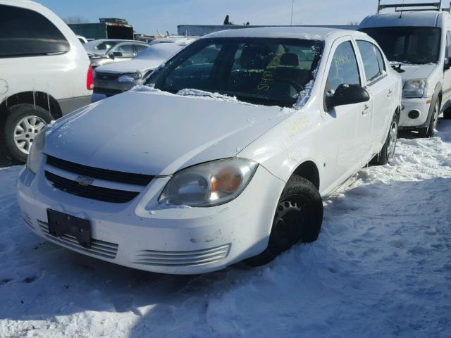 1G1AK55F767821825 - 2006 CHEVROLET COBALT LS WHITE photo 2