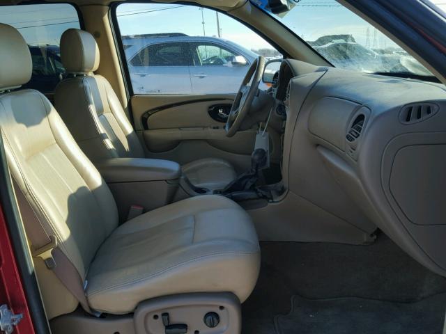 5GADT13S842419687 - 2004 BUICK RAINIER CX BURGUNDY photo 5