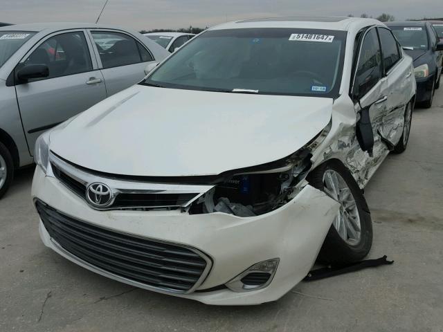 4T1BK1EB7DU056482 - 2013 TOYOTA AVALON BAS WHITE photo 2