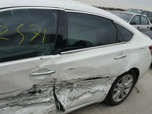 4T1BK1EB7DU056482 - 2013 TOYOTA AVALON BAS WHITE photo 9