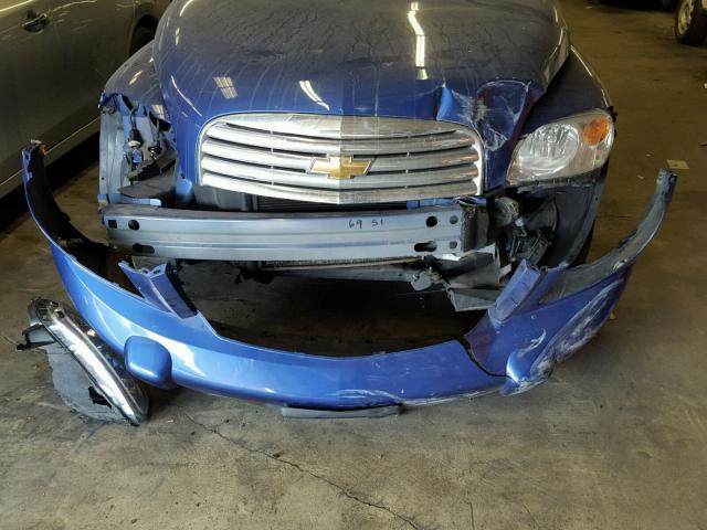 3GNDA23P46S565489 - 2006 CHEVROLET HHR LT BLUE photo 9