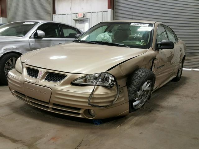 1G2NF52E61M566673 - 2001 PONTIAC GRAND AM S TAN photo 2