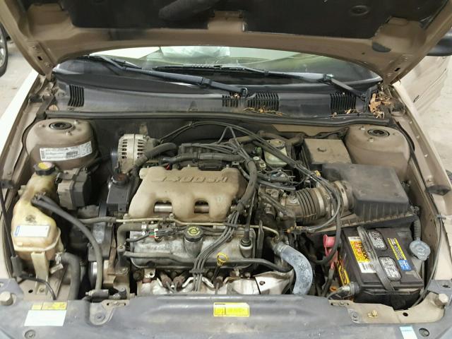 1G2NF52E61M566673 - 2001 PONTIAC GRAND AM S TAN photo 7