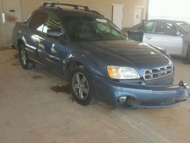 4S4BT62C667102795 - 2006 SUBARU BAJA SPORT BLUE photo 1