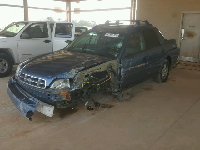 4S4BT62C667102795 - 2006 SUBARU BAJA SPORT BLUE photo 2