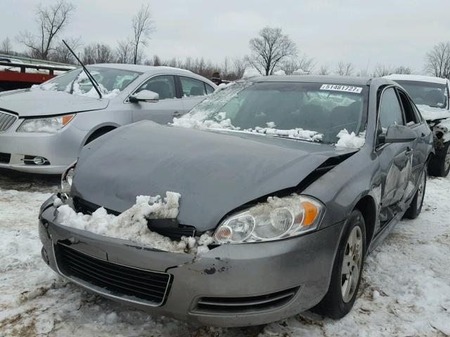 2G1WB57K991126943 - 2009 CHEVROLET IMPALA LS GRAY photo 2