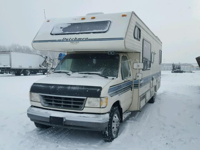 1FDKE30G3NHB50794 - 1993 DUTC MOTORHOME BEIGE photo 2