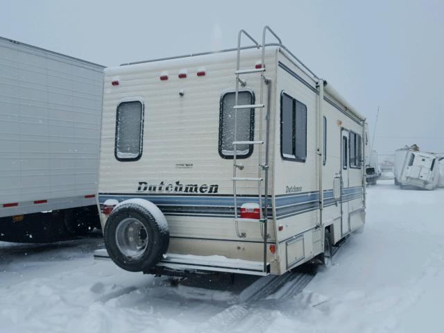 1FDKE30G3NHB50794 - 1993 DUTC MOTORHOME BEIGE photo 4