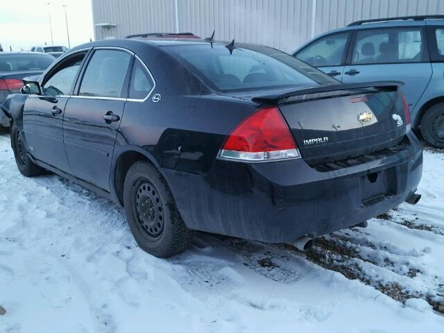 2G1WD58C469340043 - 2006 CHEVROLET IMPALA SUP 黑色 照片 3