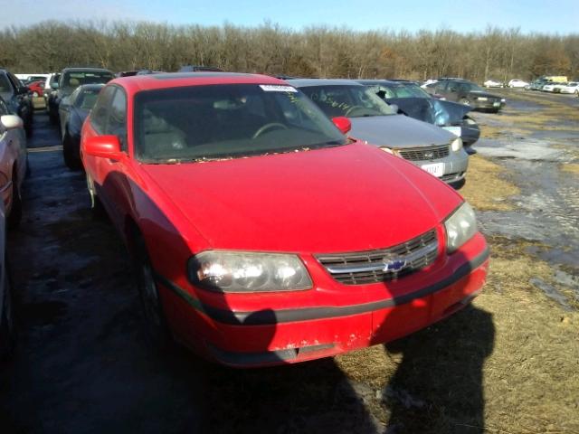 2G1WH55K119136387 - 2001 CHEVROLET IMPALA LS RED photo 1