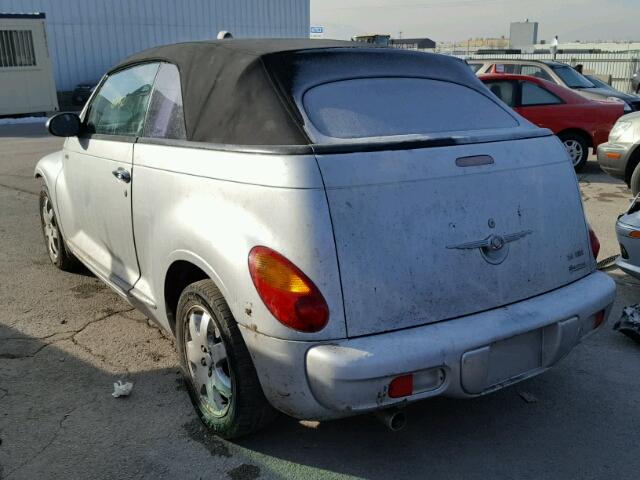 3C3EY55E45T326978 - 2005 CHRYSLER PT CRUISER SILVER photo 3