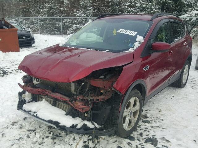 1FMCU9GX7EUA24591 - 2014 FORD ESCAPE SE RED photo 2