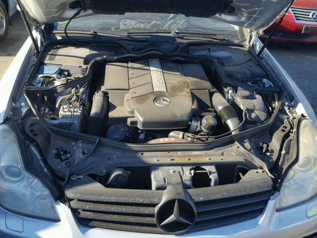 WDDDJ75X76A059892 - 2006 MERCEDES-BENZ CLS 500C GRAY photo 7