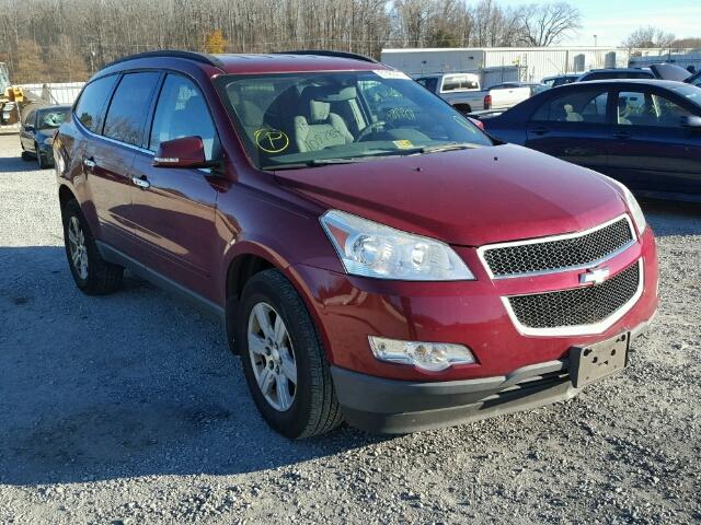 1GNLVGED5AJ207120 - 2010 CHEVROLET TRAVERSE L RED photo 1