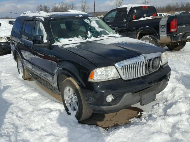 5LMEU88H65ZJ33392 - 2005 LINCOLN AVIATOR BLACK photo 1