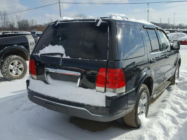 5LMEU88H65ZJ33392 - 2005 LINCOLN AVIATOR 黑色 照片 4