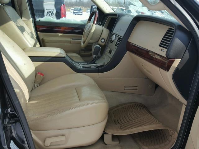 5LMEU88H65ZJ33392 - 2005 LINCOLN AVIATOR 黑色 照片 5
