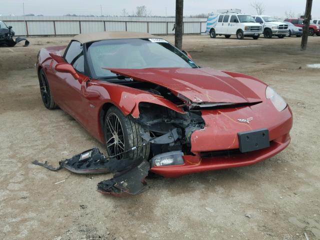 1G1YY36U965124098 - 2006 CHEVROLET CORVETTE ORANGE photo 1