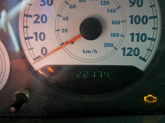 2A4GP44R56R844232 - 2006 CHRYSLER TOWN & COU RED photo 8