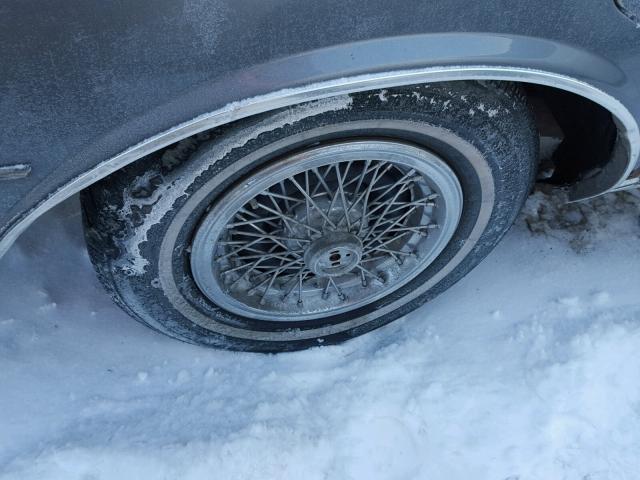 1G1BU54E0LR129929 - 1990 CHEVROLET CAPRICE CL 灰色 照片 9