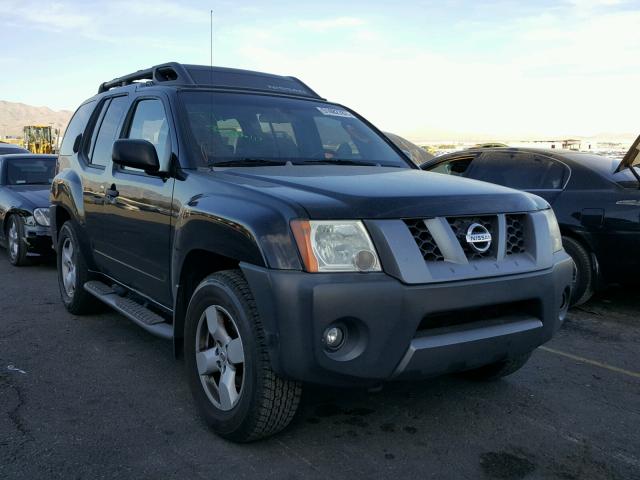 5N1AN08W75C642814 - 2005 NISSAN XTERRA OFF BLACK photo 1