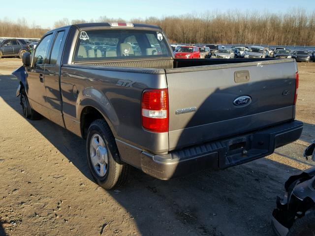 1FTRX12WX4NB94703 - 2004 FORD F150 Серый фото 3