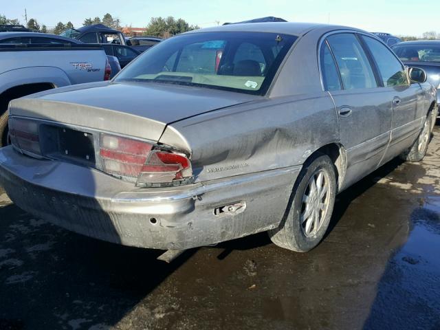 1G4CW54K114134266 - 2001 BUICK PARK AVENU GRAY photo 4