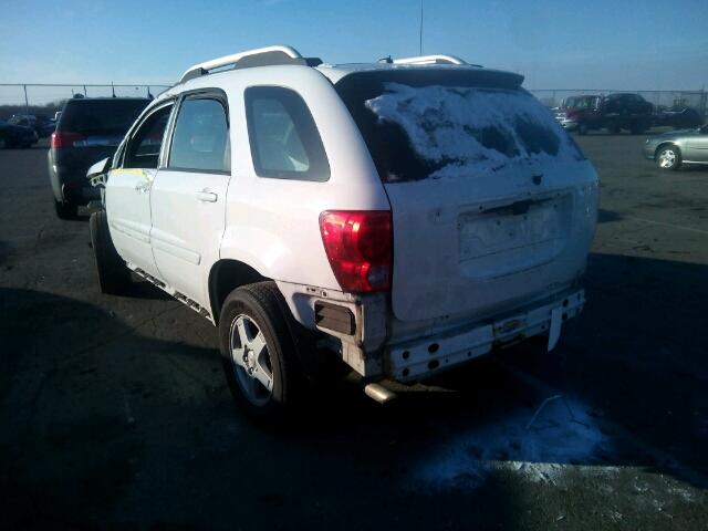 2CKDL33F886342303 - 2008 PONTIAC TORRENT WHITE photo 3