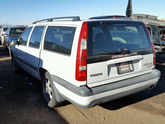 YV1LZ56D0Y2737185 - 2000 VOLVO V70 XC WHITE photo 3