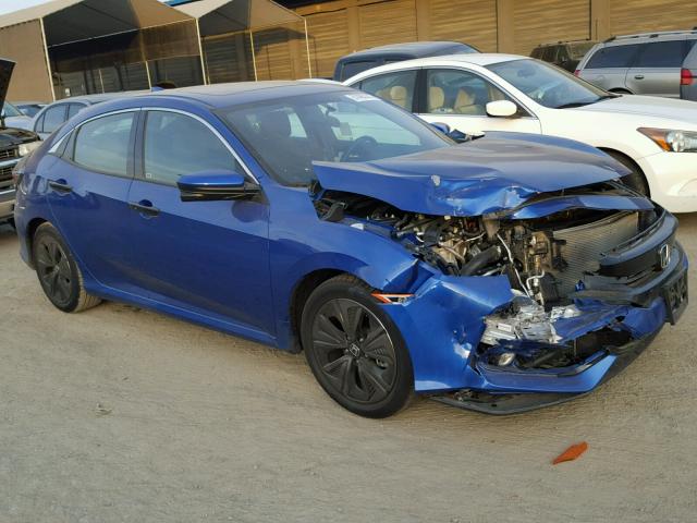 SHHFK7H5XHU423290 - 2017 HONDA CIVIC EX ლურჯი ფოტო 1