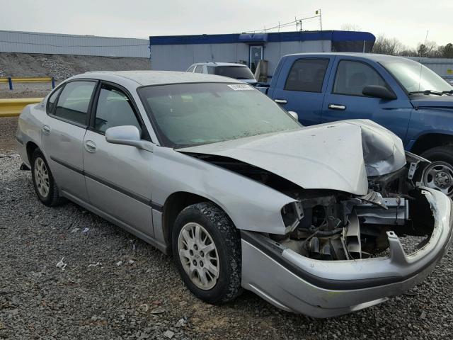 2G1WF52E719152856 - 2001 CHEVROLET IMPALA SILVER photo 1