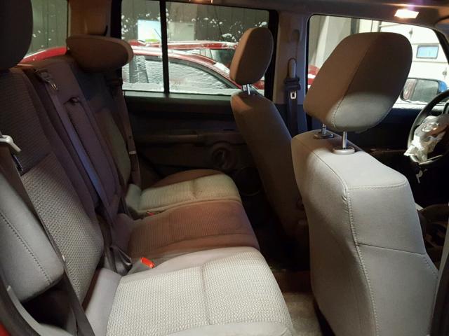 1J8HG48K47C670972 - 2007 JEEP COMMANDER წითელი ფოტო 6