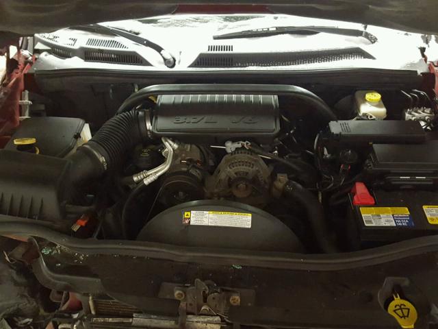 1J8HG48K47C670972 - 2007 JEEP COMMANDER წითელი ფოტო 7