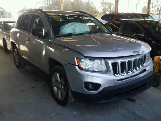 1C4NJCBB0DD229926 - 2013 JEEP COMPASS SP SILVER photo 1