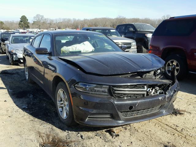 2C3CDXBGXHH546711 - 2017 DODGE CHARGER SE BLACK photo 1