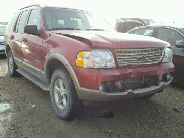 1FMZU74W22UC44419 - 2002 FORD EXPLORER E MAROON photo 1