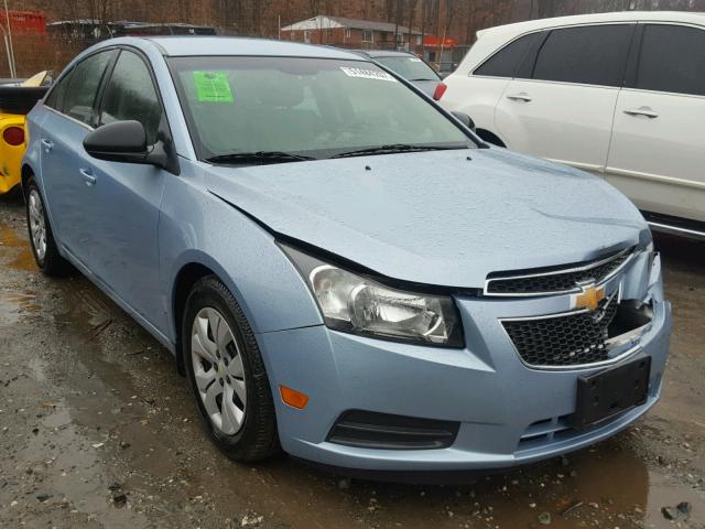 1G1PC5SH3C7153580 - 2012 CHEVROLET CRUZE LS BLUE photo 1