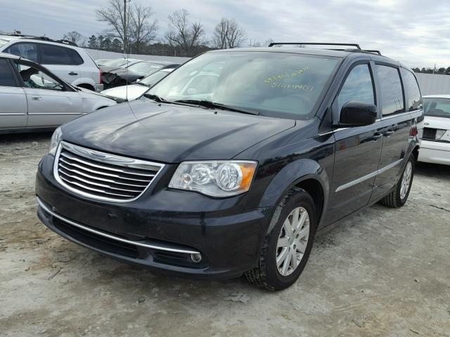 2C4RC1BG7GR291594 - 2016 CHRYSLER TOWN & COU BLACK photo 2