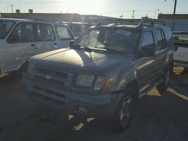 5N1ED28T51C501529 - 2001 NISSAN XTERRA XE SILVER photo 2