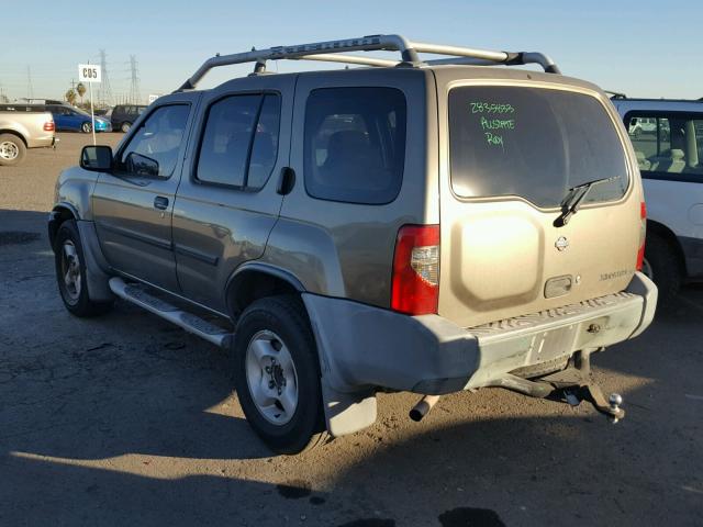 5N1ED28T51C501529 - 2001 NISSAN XTERRA XE SILVER photo 3