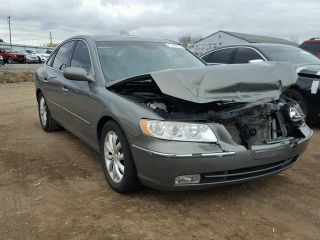 KMHFC46F26A078363 - 2006 HYUNDAI AZERA SE GRAY photo 1