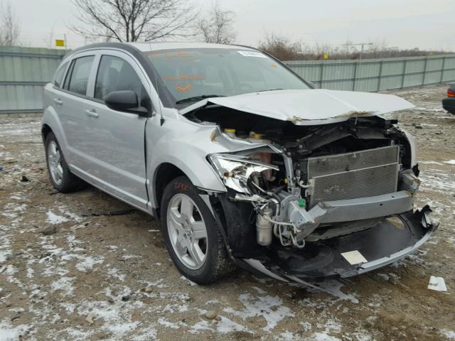 1B3HB48C39D144670 - 2009 DODGE CALIBER SX SILVER photo 1