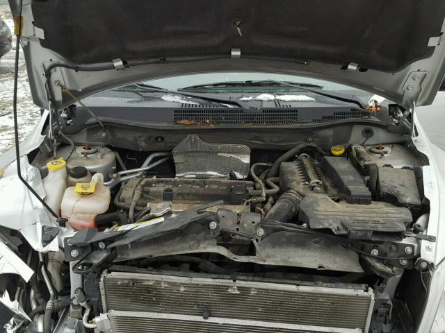 1B3HB48C39D144670 - 2009 DODGE CALIBER SX SILVER photo 7