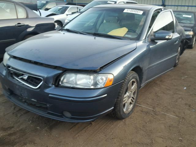 YV1RS592782682145 - 2008 VOLVO S60 2.5T BLUE photo 2