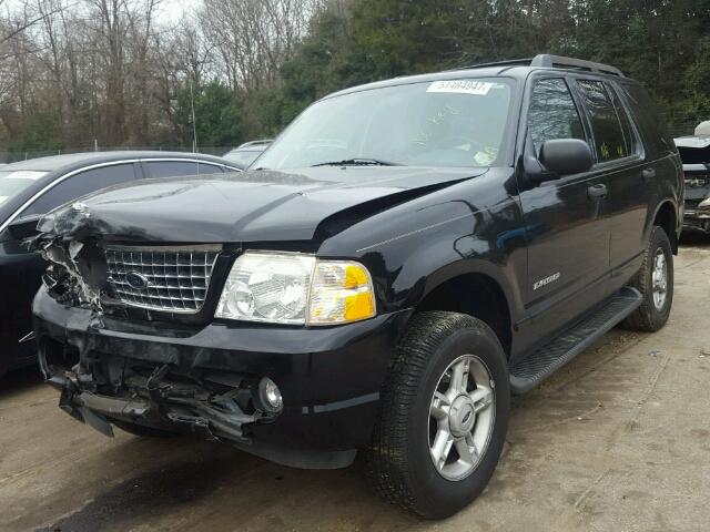 1FMZU63K05UB12188 - 2005 FORD EXPLORER X BLACK photo 2